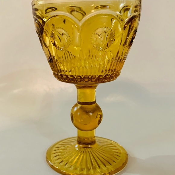 Amber color drinking glasses - Picture 4 of 12